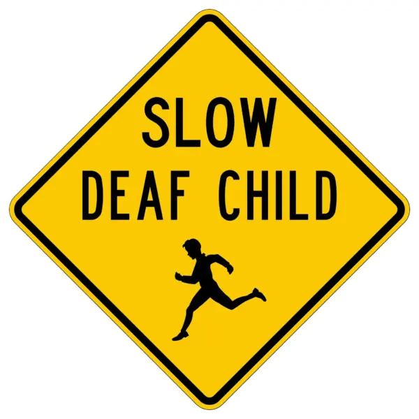 Slow Deaf Child