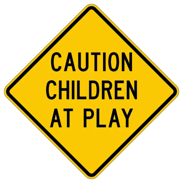 Caution Children At Play