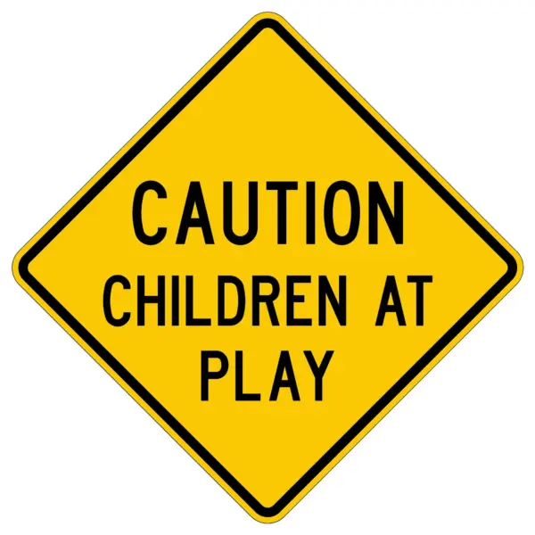 Caution Children At Play