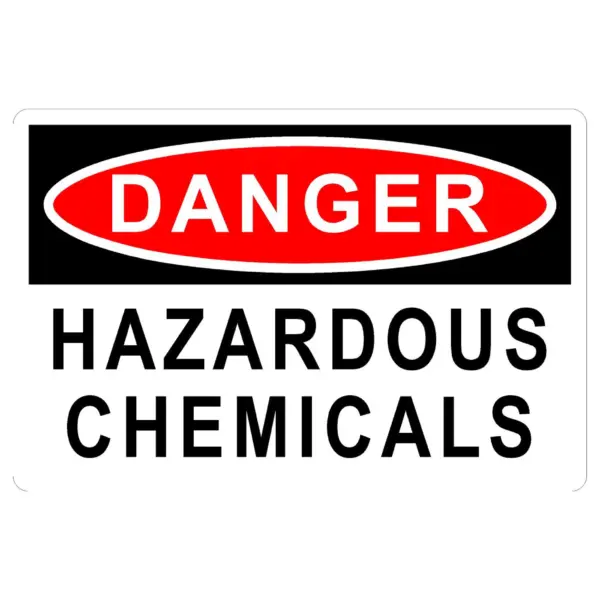 Danger Hazardous Chemicals