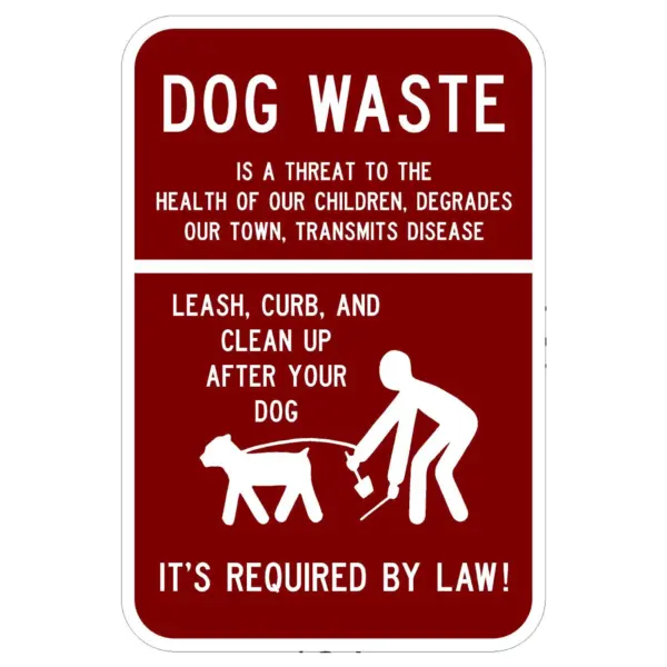 Dog Waste It's Required By Law