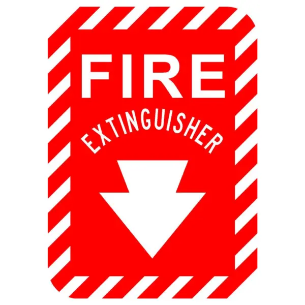 Fire Extinguisher (arrow)