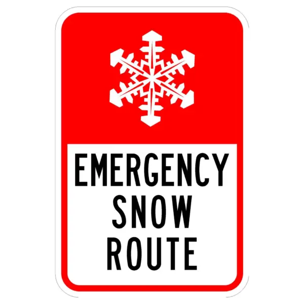 Emergency Snow Route