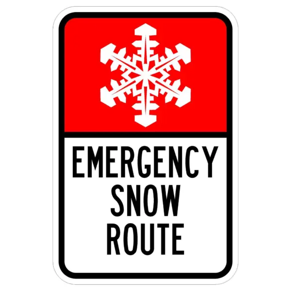 Emergency Snow Route