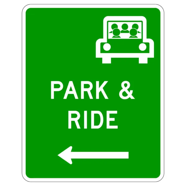 Park-Ride Left Arrow