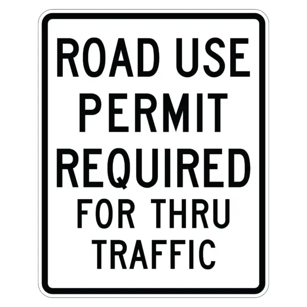 Road Use Permit