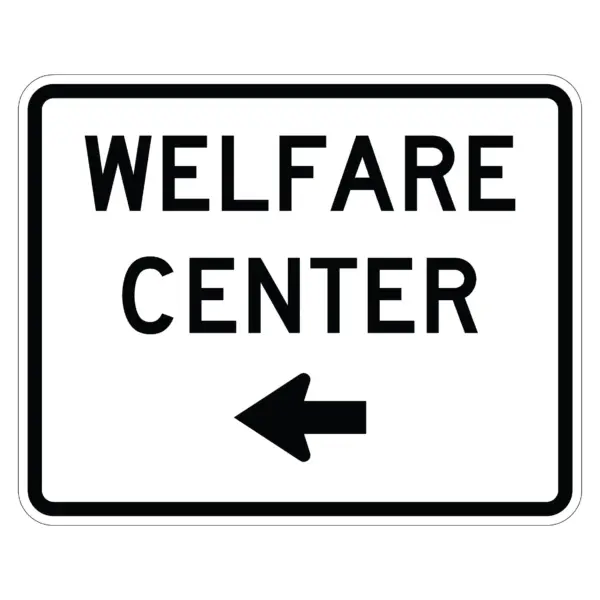 Welfare Center Left Arrow