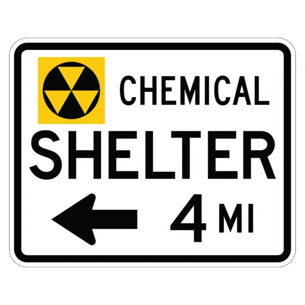 Chemical Shelter Left Arrow 4 MI