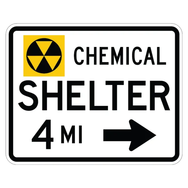 Chemical Shelter Right Arrow 4 MI