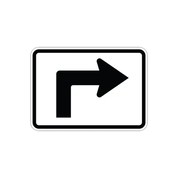 Advance Right Turn Arrow Symbol