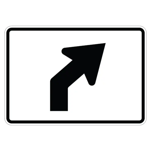 Advance Right Turn Arrow Symbol