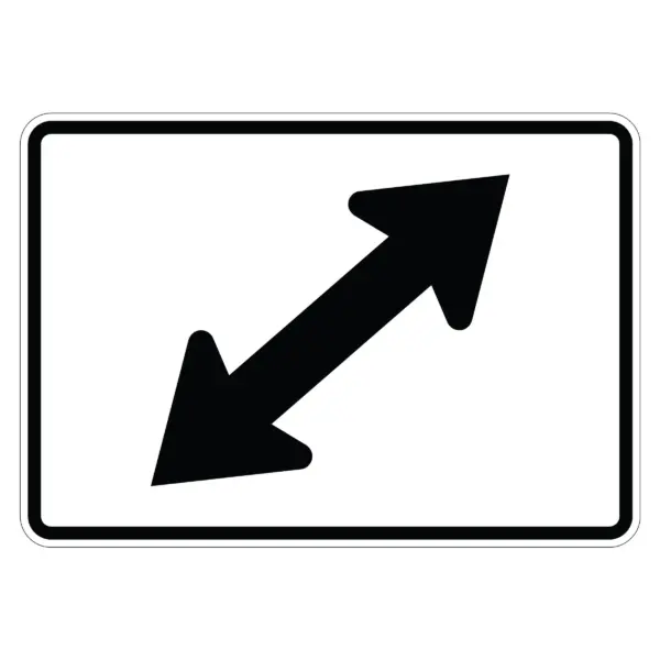 Two-Directional Diagonal Symbol