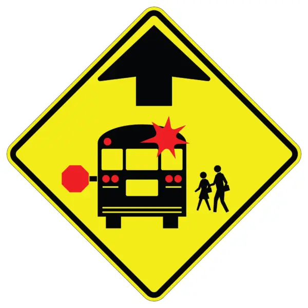 School Bus Stop Ahead - Image 2