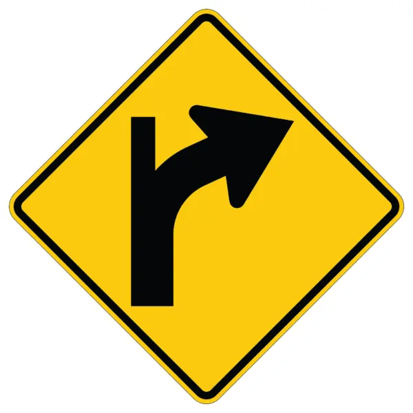 Right Curve With Straight Intersection