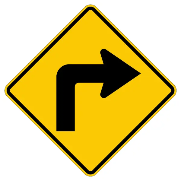 Turn Right Symbol