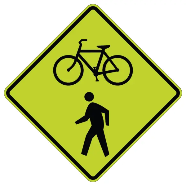 Bike & Pedestrian Symbol