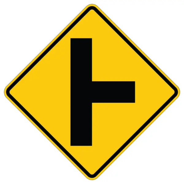 Right Side Road Intersection