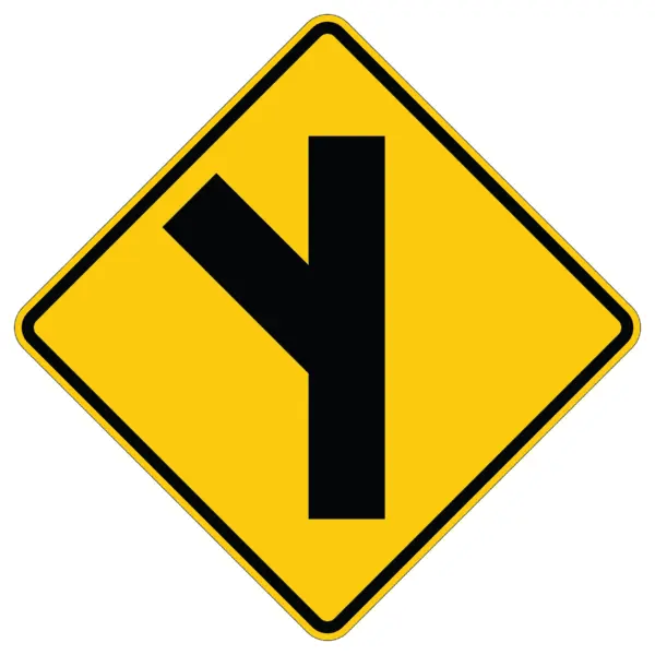 Left Diagonal Side Road