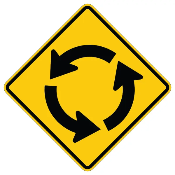 Roundabout Intersection Symbol