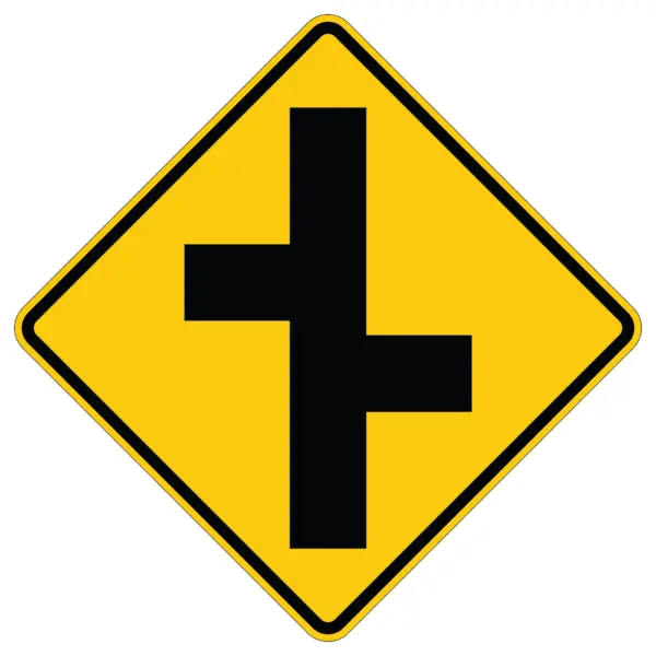 Right Offset Road Intersection