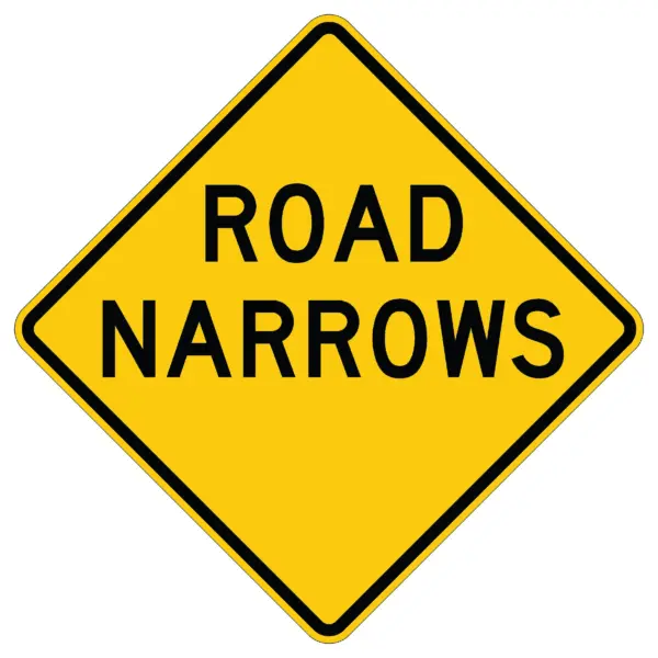 Road Narrows