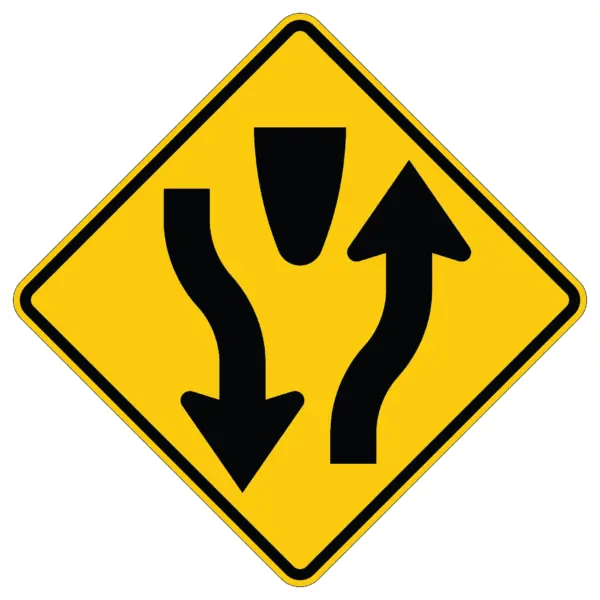 Divided Highway Symbol