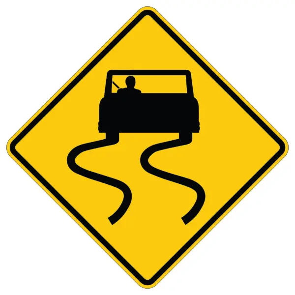 Slippery When Wet Symbol